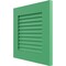 Ekena Millwork 12"W x 12"H True Fit PVC Louver Shutters Sample, Lilly Pads SAMPLE-TFPLVLP - alternate 5